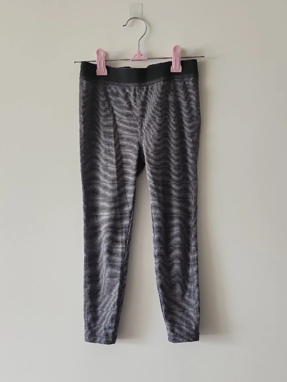 REI Co-op Kids Ray Base Layer Set | Size XXS 4-5 | Dark Grey Pinstripe Thermal
